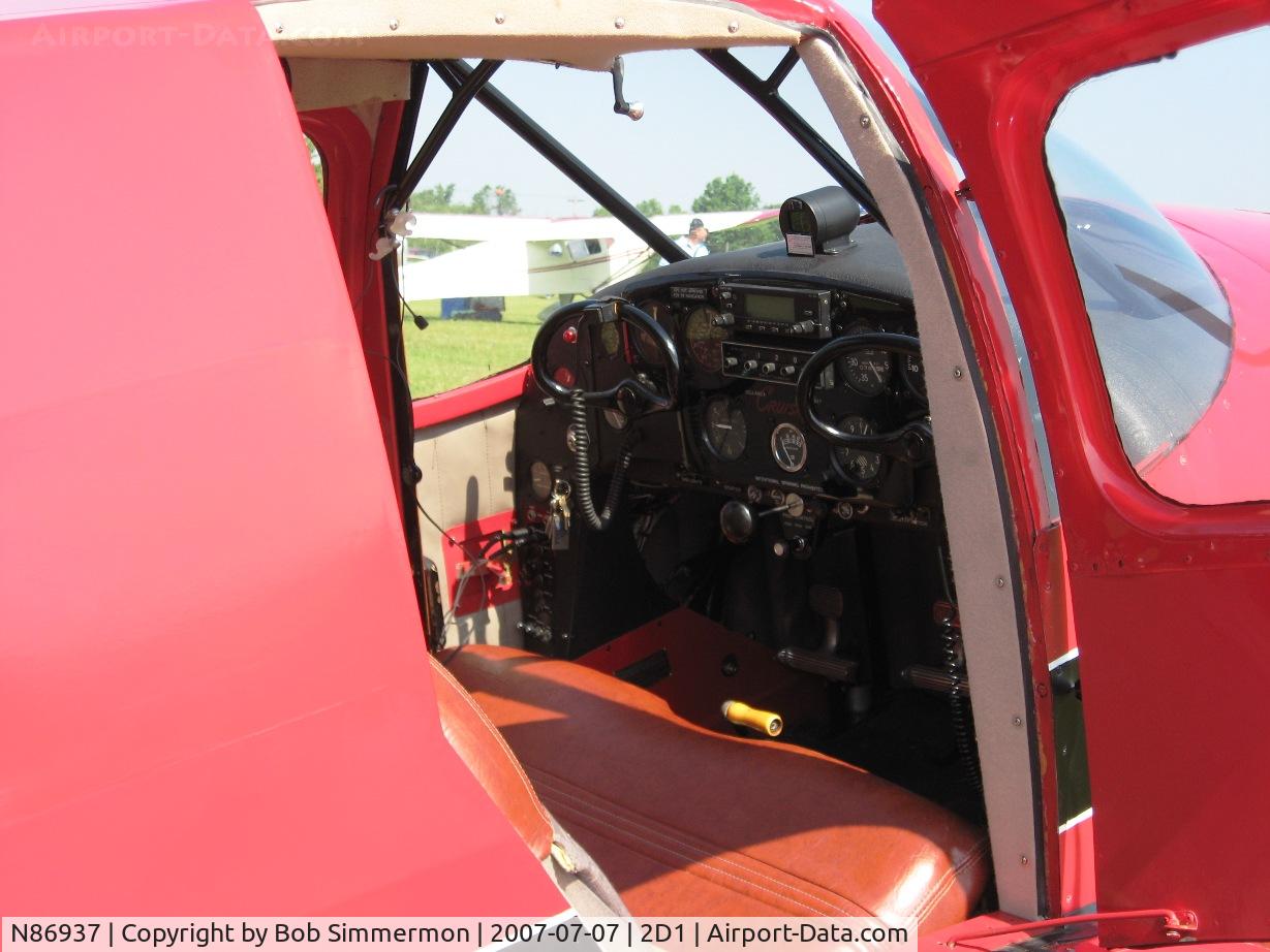 N86937, 1946 Bellanca 14-13 Cruisair Senior C/N 1299, Aeronca/T-craft fly-in at Alliance, OH