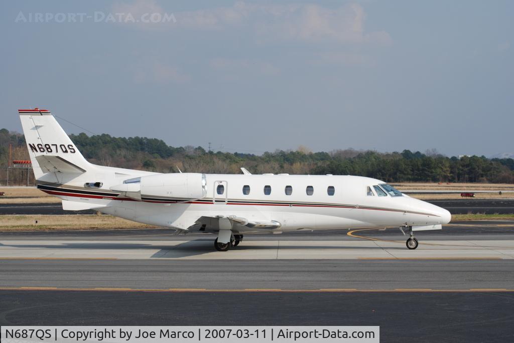N687QS, 2001 Cessna 560XL Citation Excel C/N 560-5187, Taken @ PDK