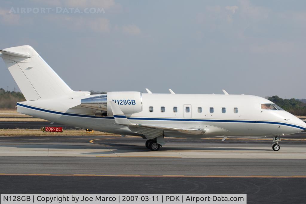 N128GB, 1992 Canadair Challenger 601-3A (CL-600-2B16) C/N 5113, Taken @ PDK