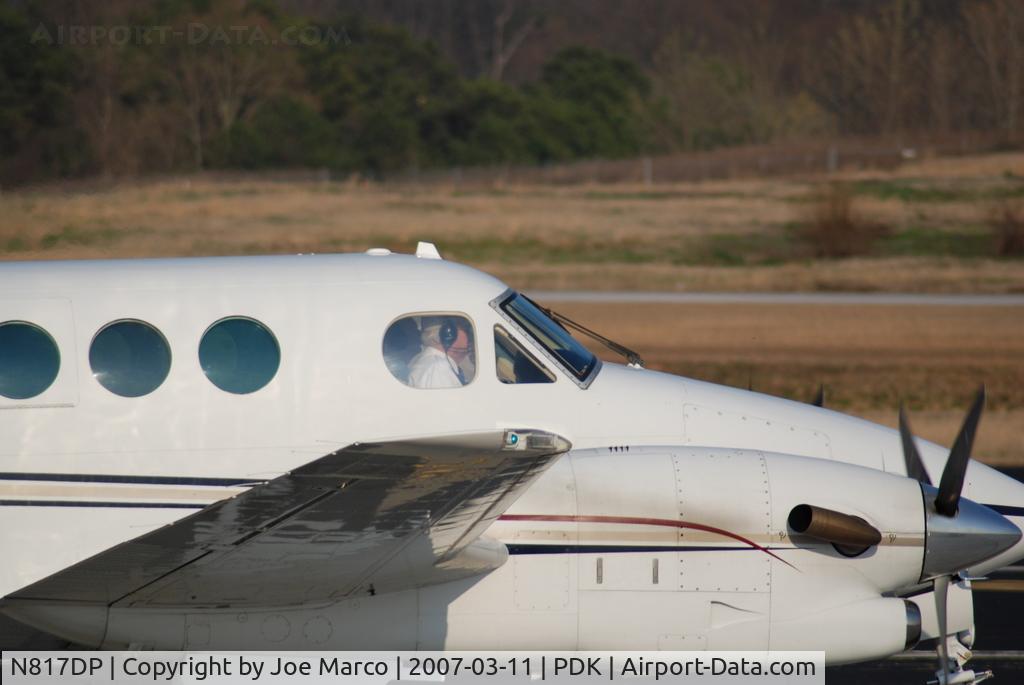 N817DP, 1987 Beech C90A King Air C/N LJ-1156, Taken @ PDK
