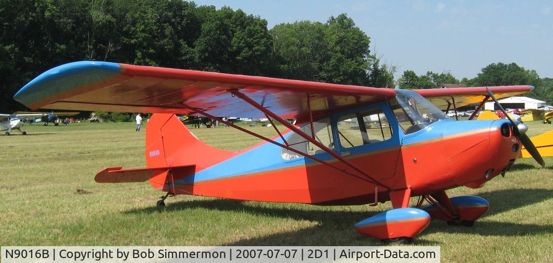 N9016B, 1957 Champion 7FC C/N 7FC-110, Aeronca/T-craft fly-in at Alliance, OH