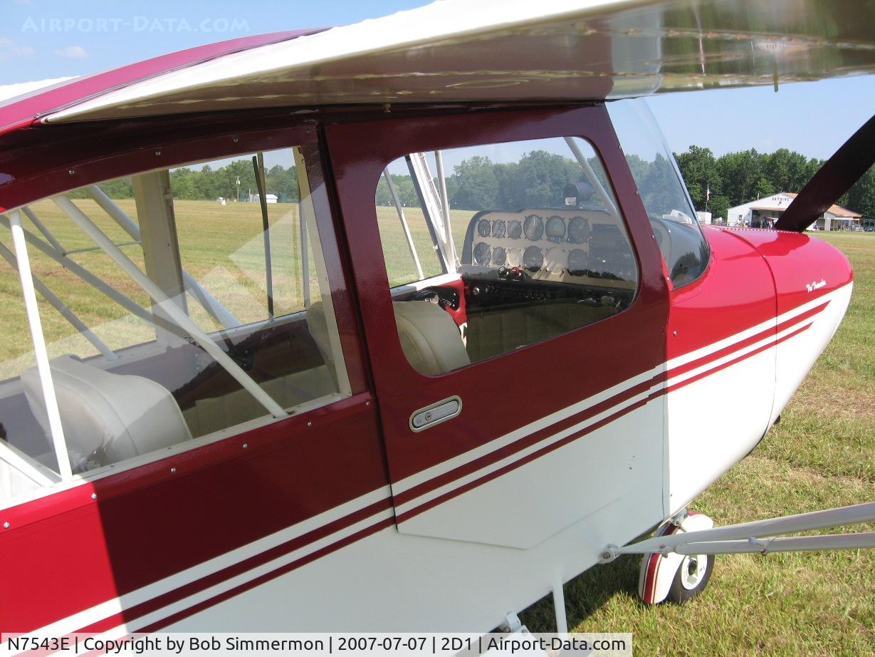 N7543E, 1958 Champion Aeronca 7FC C/N 7FC-202, Aeronca/T-craft fly-in at Alliance, OH