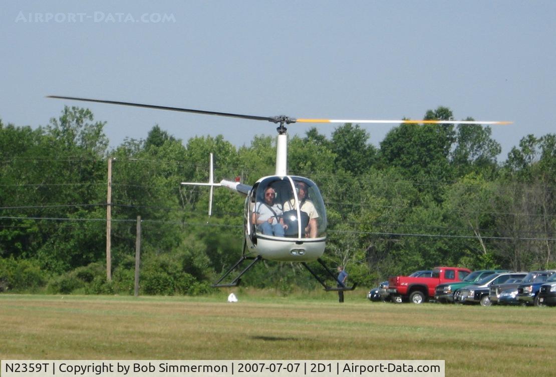 N2359T, 1993 Robinson R22 BETA C/N 2359, Aeronca/T-craft fly-in at Alliance, OH