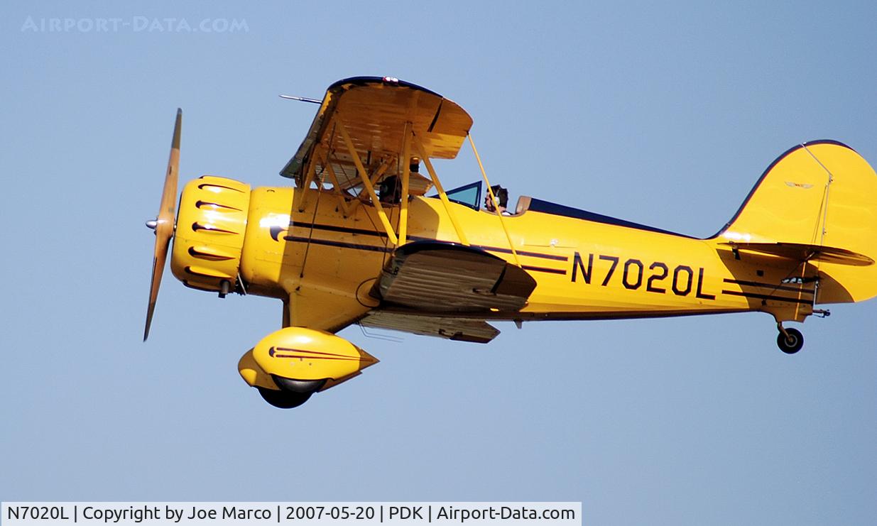 N7020L, 1999 Waco YMF-F5C C/N F5C085, Taken @ PDK