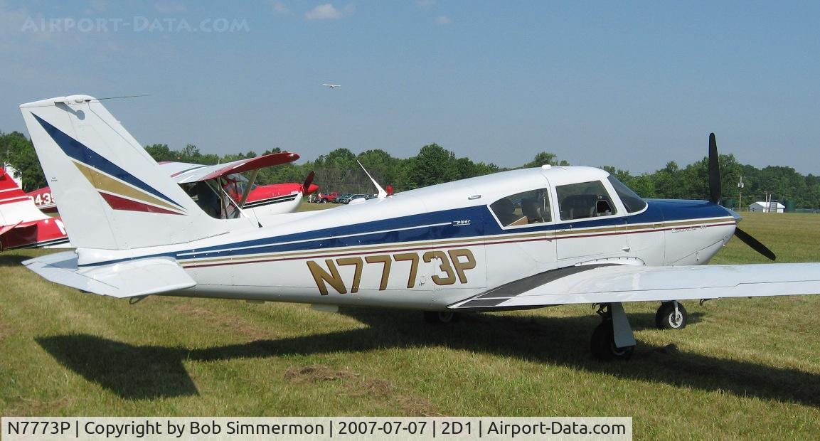 N7773P, 1962 Piper PA-24-250 Comanche C/N 24-2989, Aeronca/T-craft fly-in at Alliance, OH