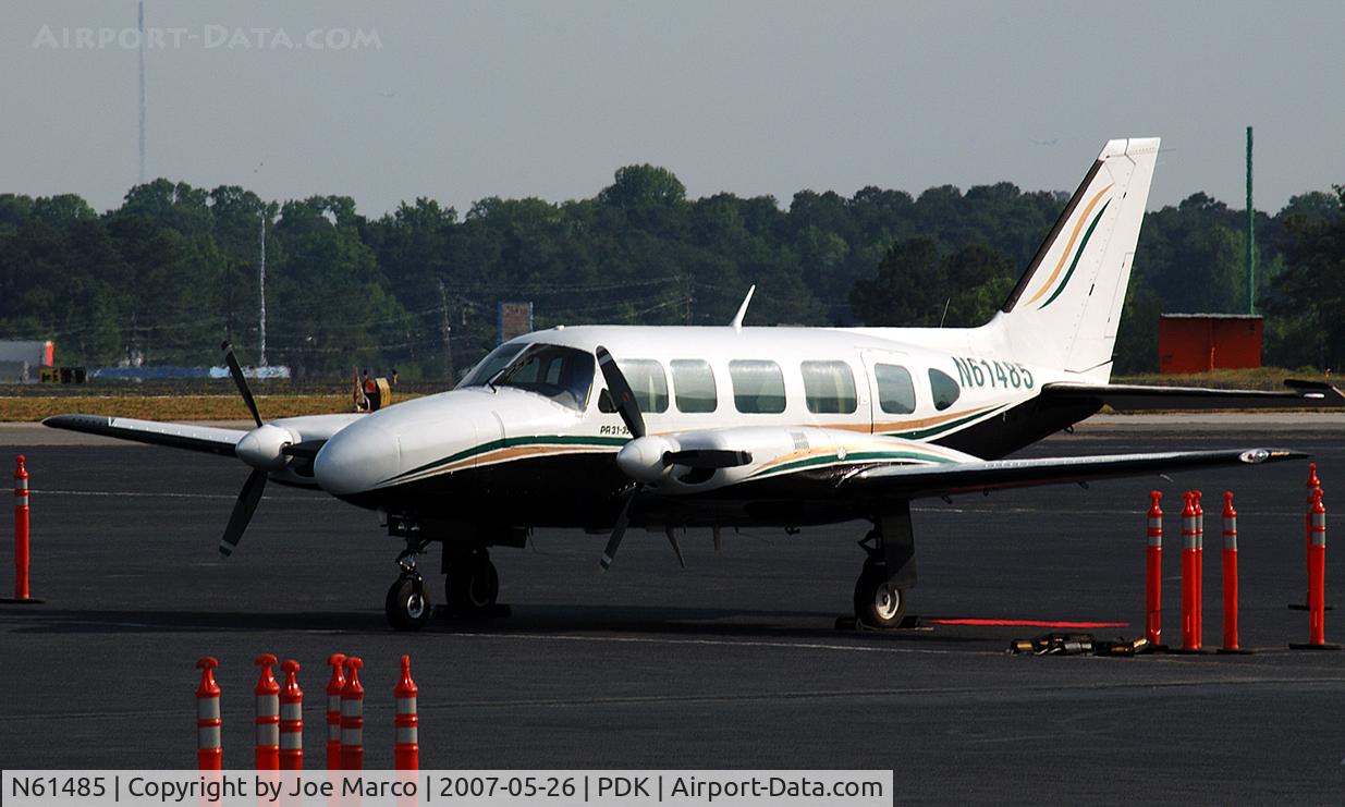 N61485, 1974 Piper PA-31-350 Chieftain C/N 31-7552002, Taken @ PDK
