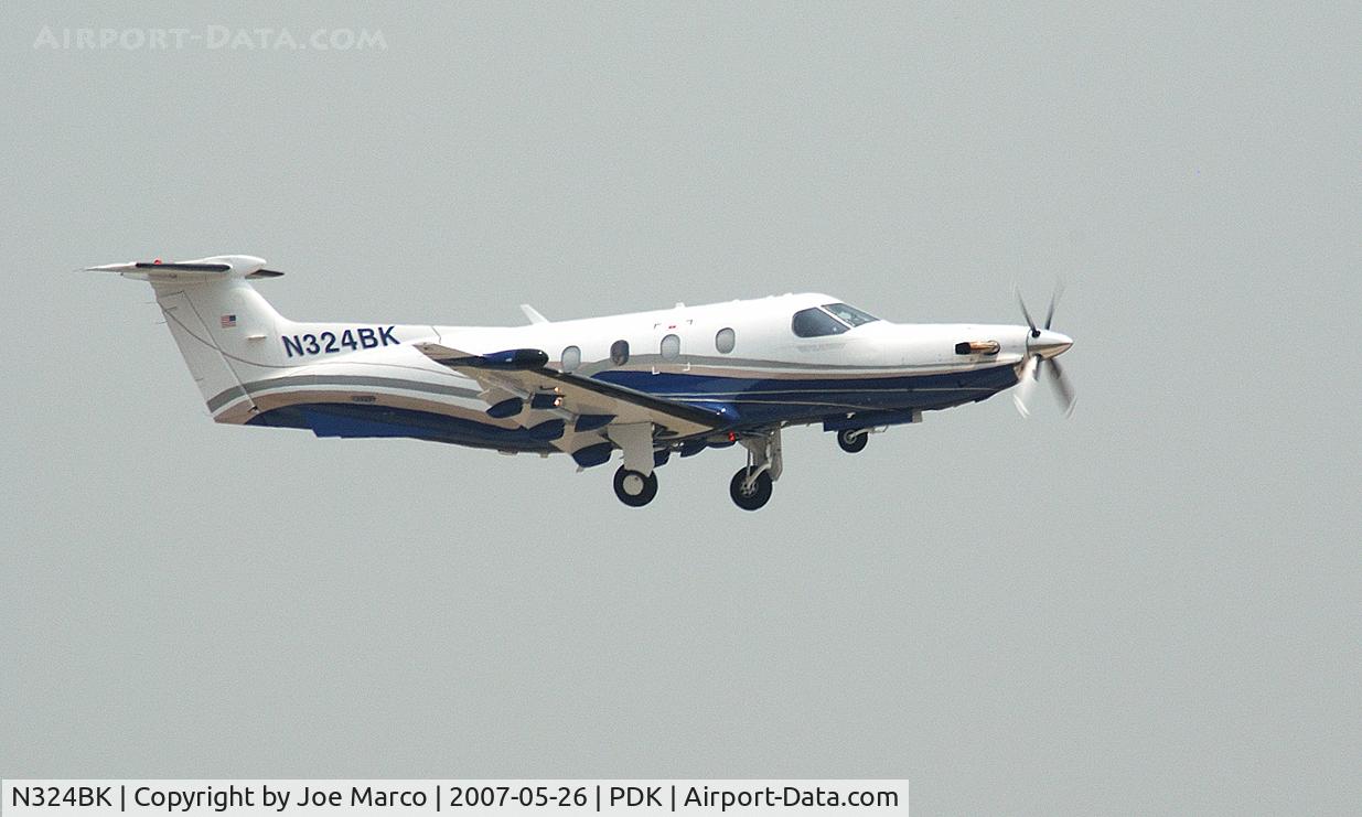 N324BK, 2008 Pilatus PC-12/47E C/N 1021, Taken @ PDK