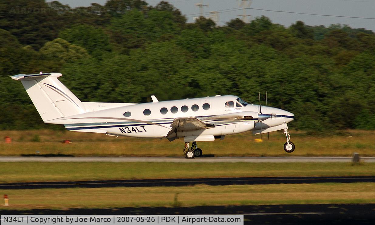 N34LT, 1992 Beech B200 King Air C/N BB-1437, Taken @ PDK