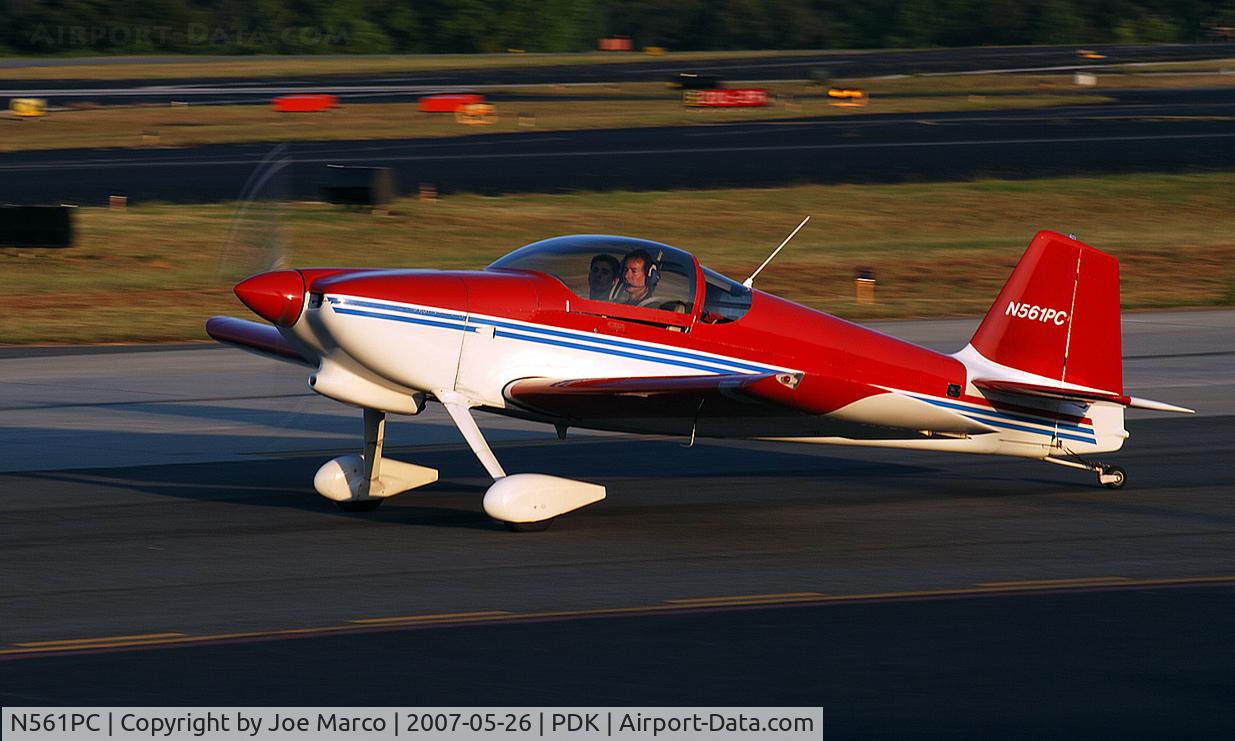 N561PC, 2001 Vans RV-6 C/N 20867, Taken @ PDK