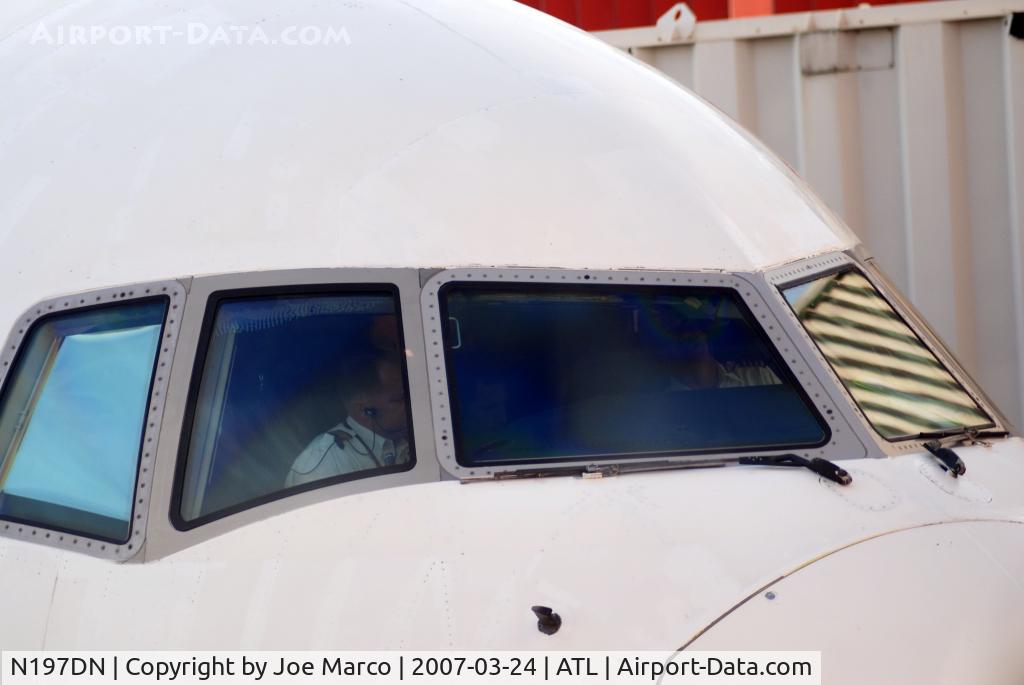 N197DN, 1997 Boeing 767-332 C/N 28454, Taken @ ATL
