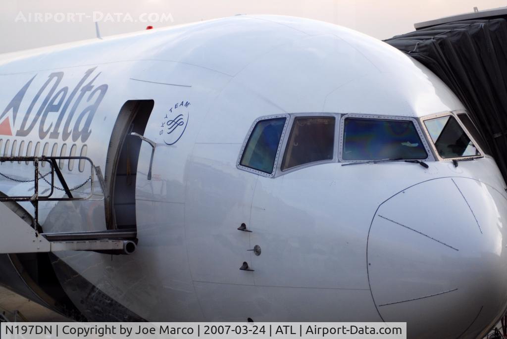 N197DN, 1997 Boeing 767-332 C/N 28454, Taken @ ATL
