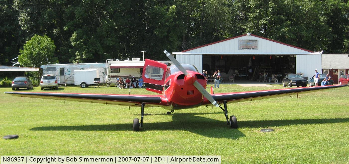 N86937, 1946 Bellanca 14-13 Cruisair Senior C/N 1299, Aeronca/T-craft fly-in at Alliance, OH