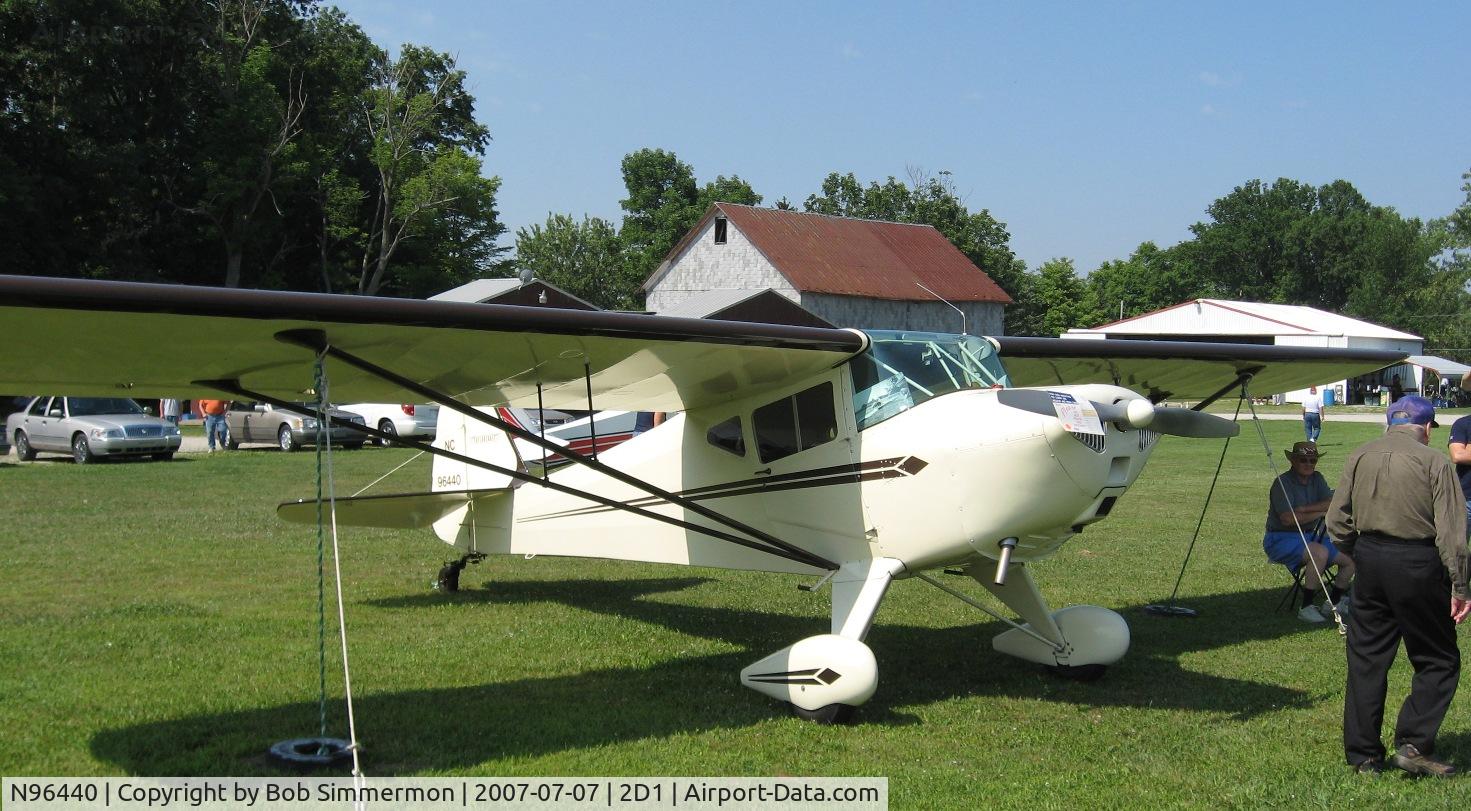N96440, 1946 Taylorcraft BC12-D C/N 8740, Aeronca/T-craft fly-in at Alliance, OH