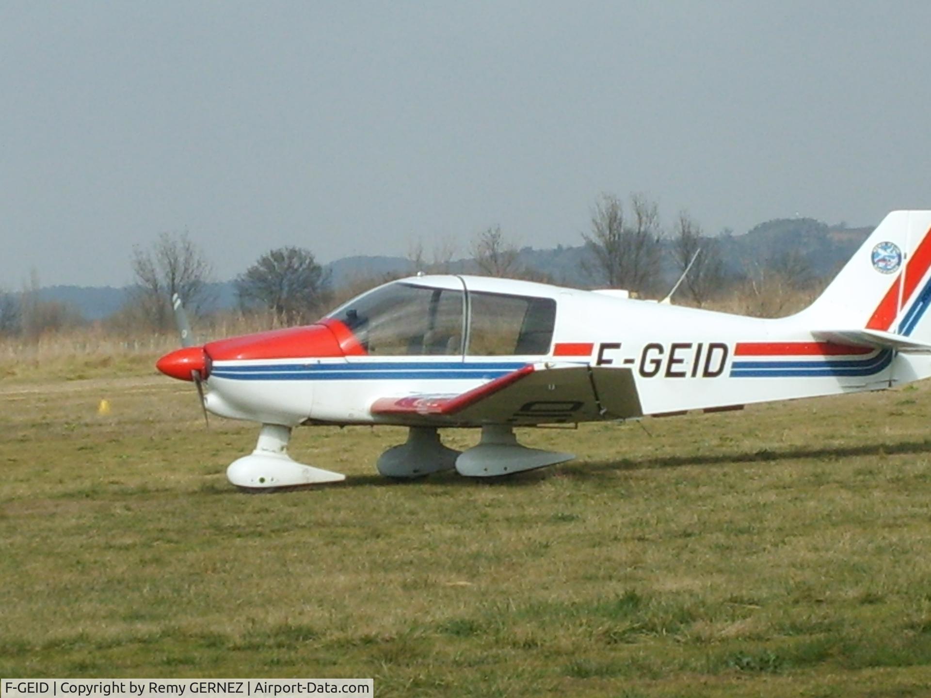 F-GEID, Robin DR-400-140B Major C/N 1677, LE DR400 de Narbonne