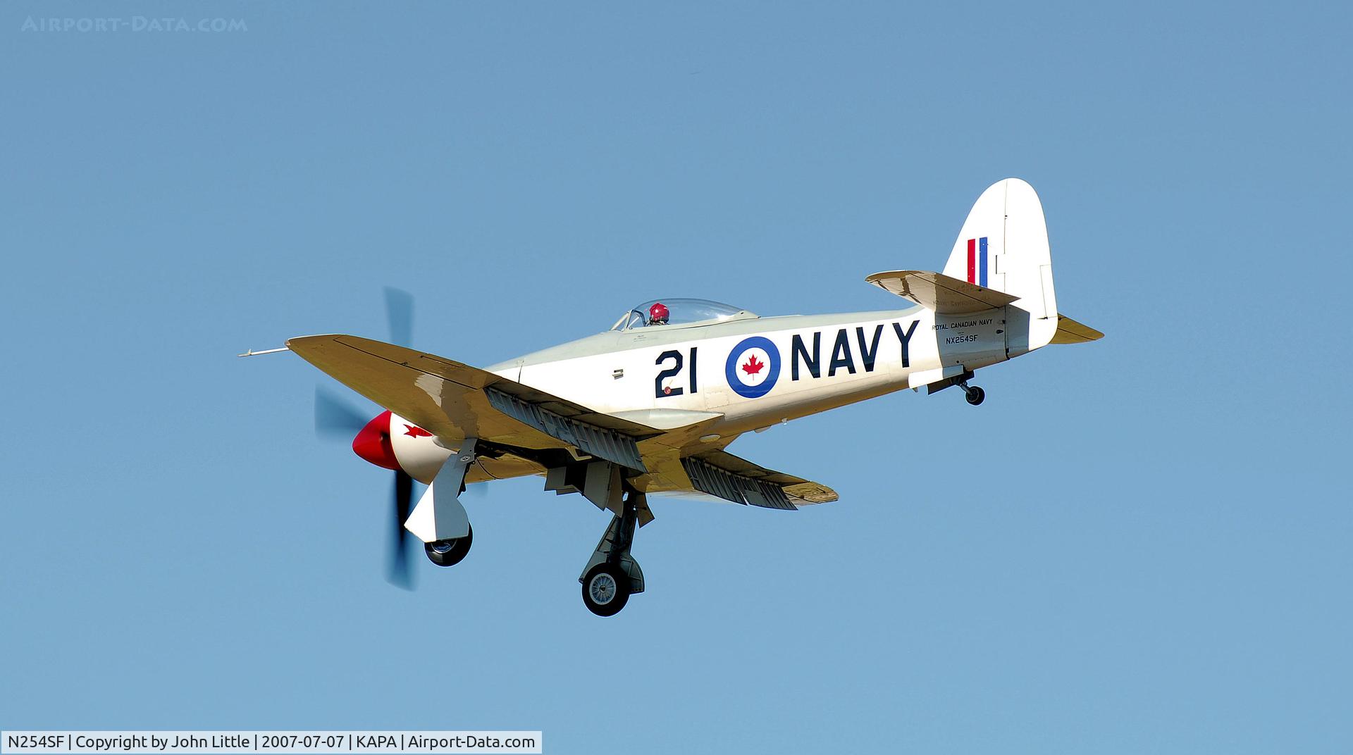 N254SF, 1956 Hawker FB60 Fury Replica C/N 37514, Last one for today