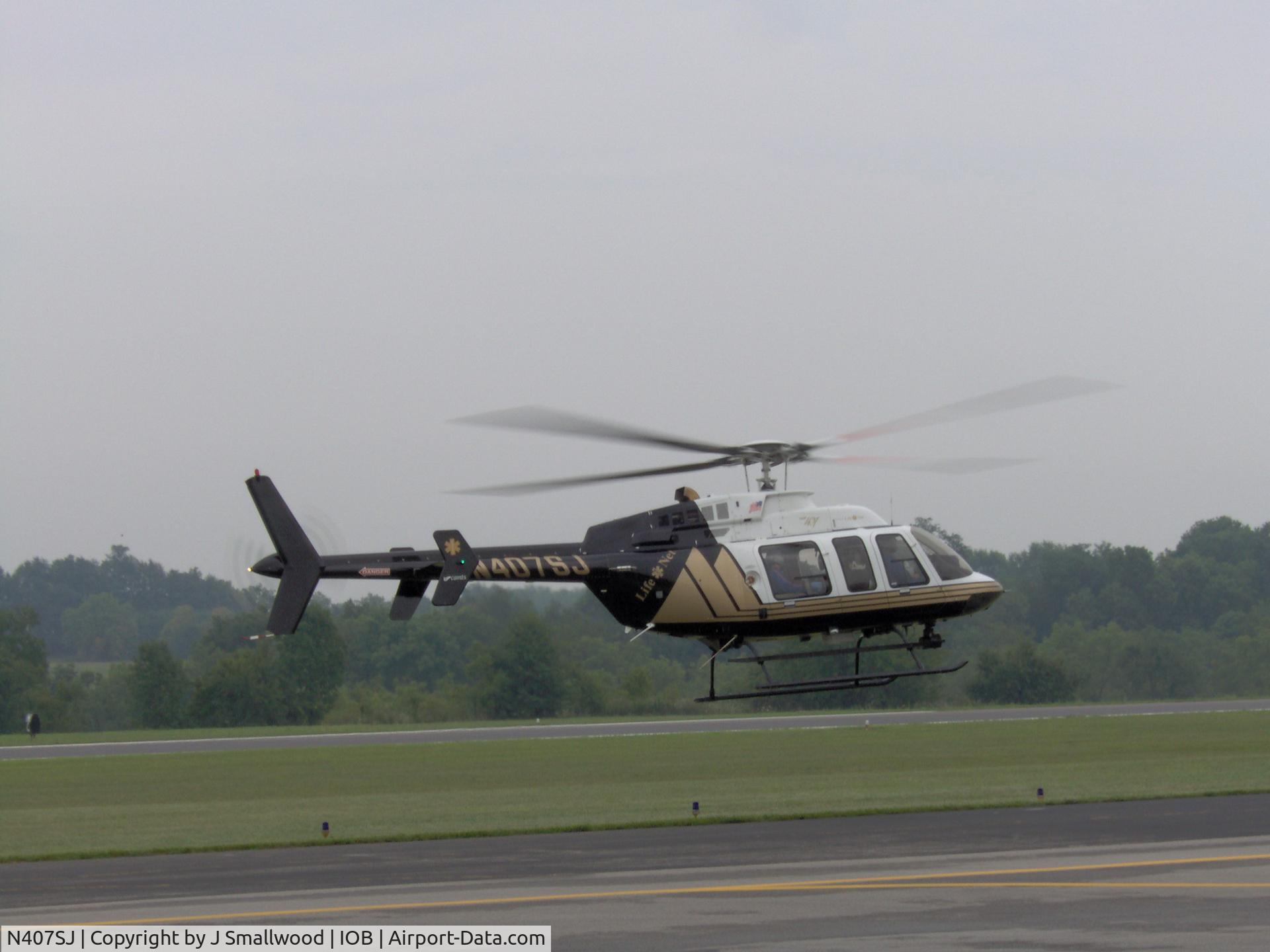 N407SJ, 1974 Bell 206B JetRanger II C/N 1551, Montgomery County Airshow 2006