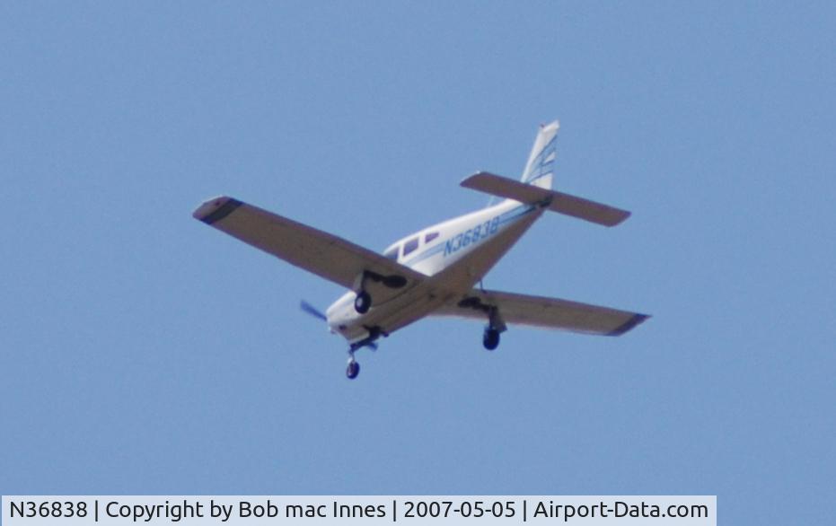 N36838, 1978 Piper PA-28R-201 Cherokee Arrow III C/N 28R-7837296, Sited over Redding Connecticut