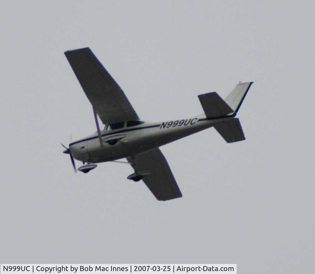 N999UC, 1973 Cessna 182P Skylane C/N 18261957, Sighted over Redding Connecticut