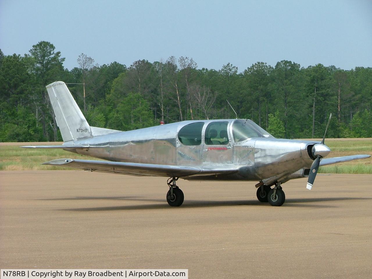 N78RB, Moody Siple Model A C/N MS1, taken at Kosciusko, MS
