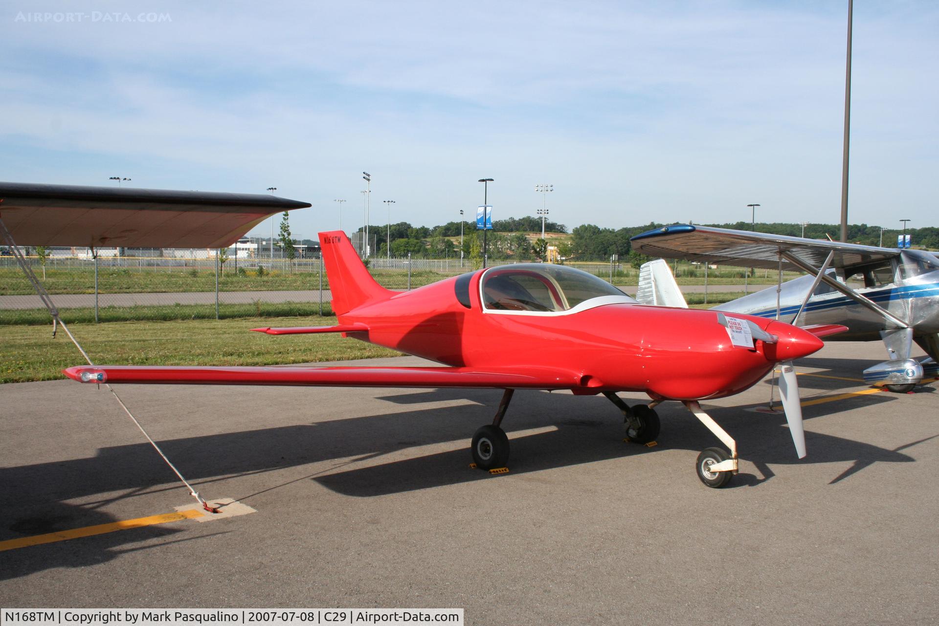 N168TM, 2003 Pulsar Aircraft Pulsar Series III C/N P9804-0557, Pulsar III