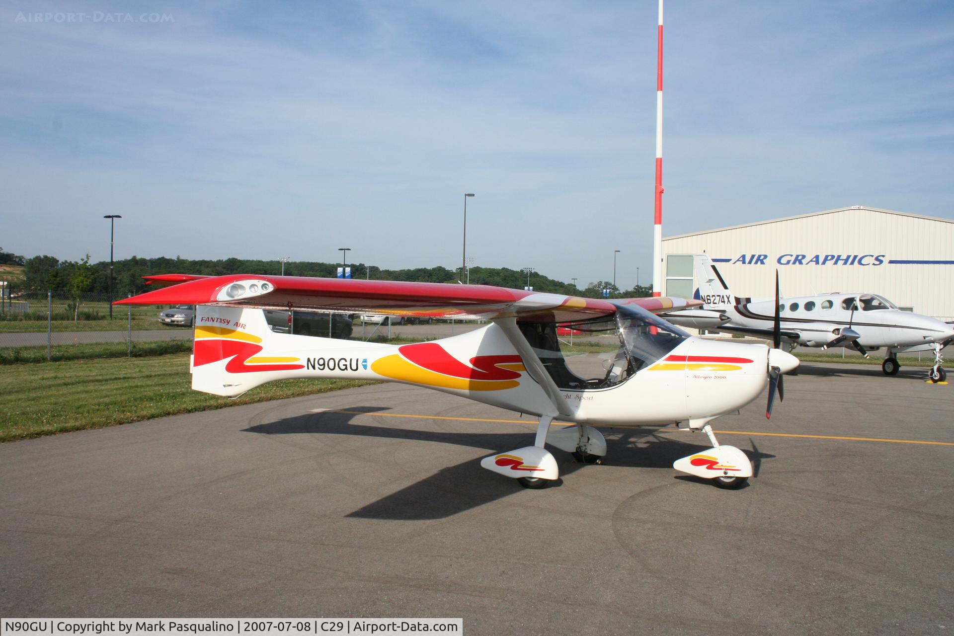 N90GU, 2005 Fantasy Air Allegro 2000 C/N 04-205, Allegro 2000