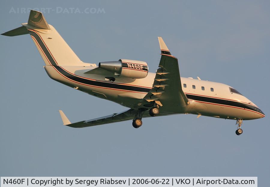 N460F, 1989 Canadair Challenger 604 (CL-600-2B16) C/N 5055, Canadair Ltd CL-600-2B16