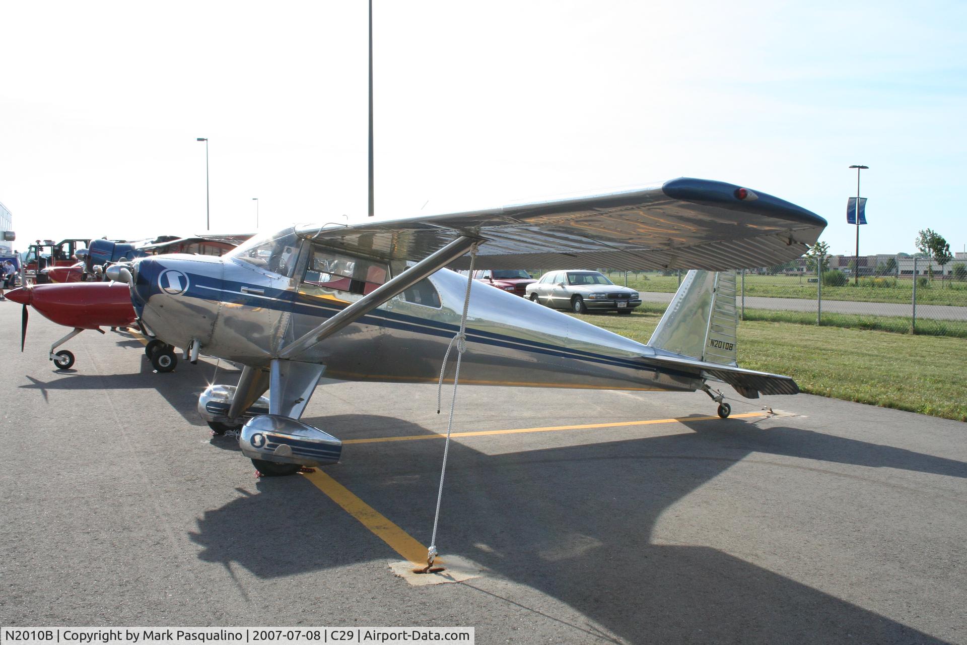 N2010B, 1948 Luscombe 8A C/N 6437, Luscombe 8A