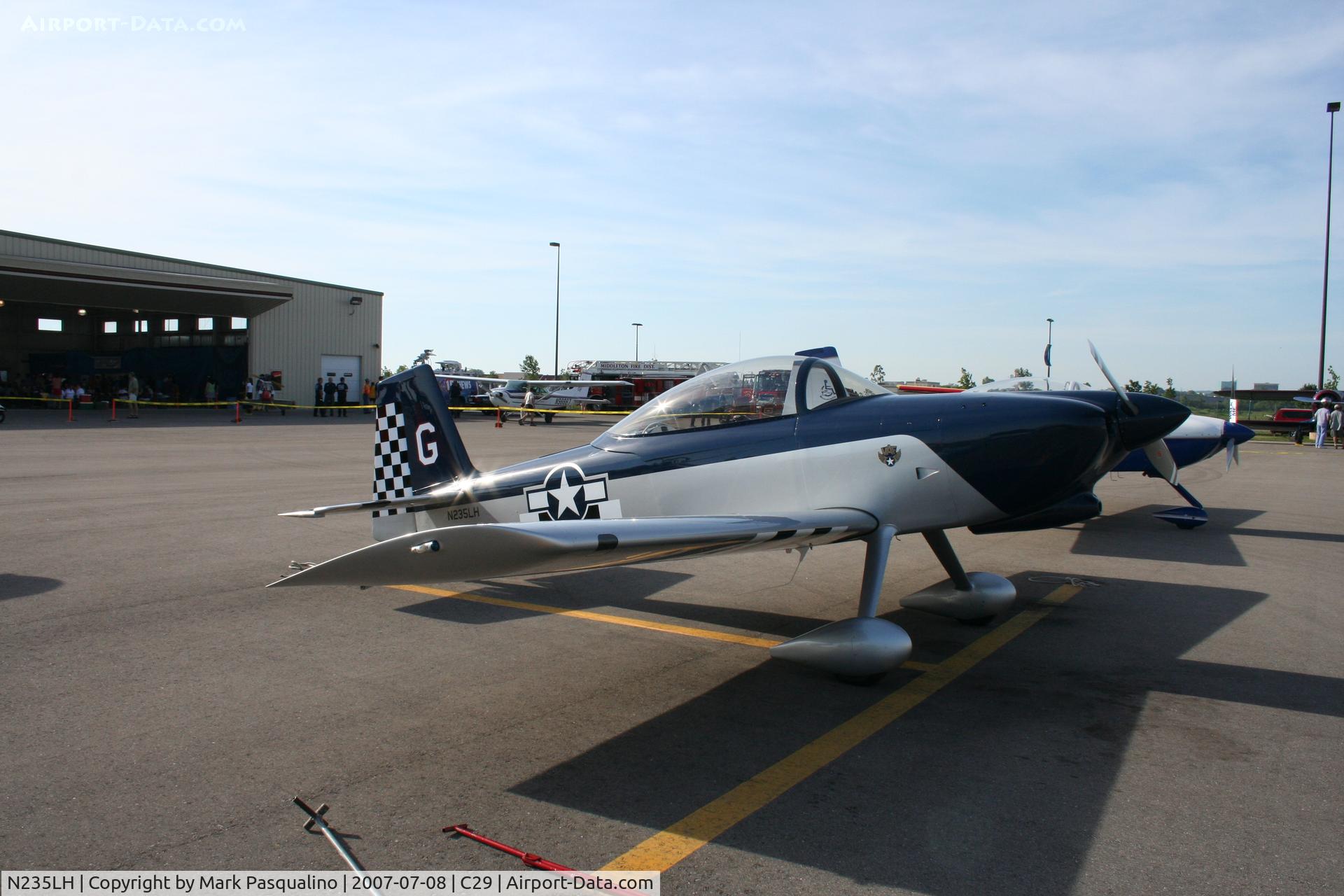 N235LH, 2001 Vans RV-8 C/N 80844, RV-8