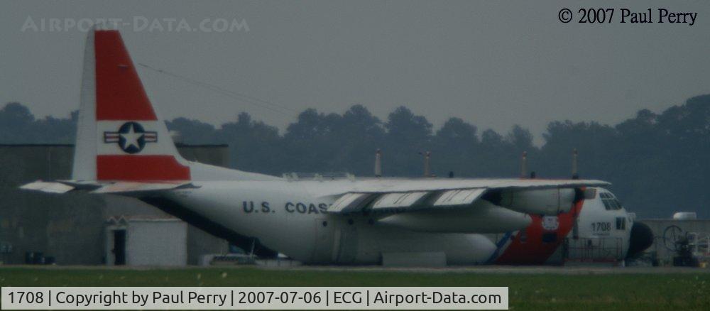 1708, 1983 Lockheed HC-130H Hercules C/N 382-5002, This Herc is dirty!  Ramp down, flaps down...