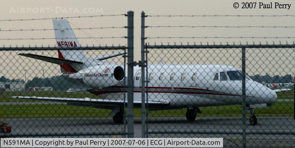 N591MA, 2001 Cessna 560XL C/N 560-5163, Yes, again with the fences.  Just can't help myself