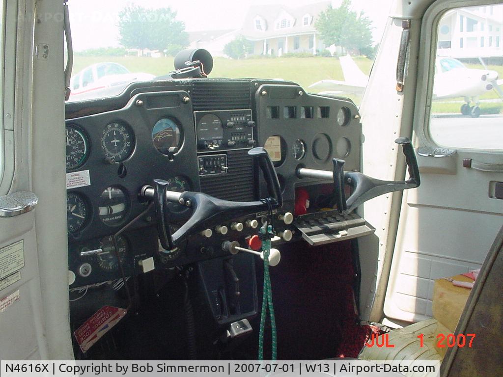 N4616X, 1966 Cessna 150G C/N 15064666, Nice little plane turning into a derelict at Waynesboro, VA