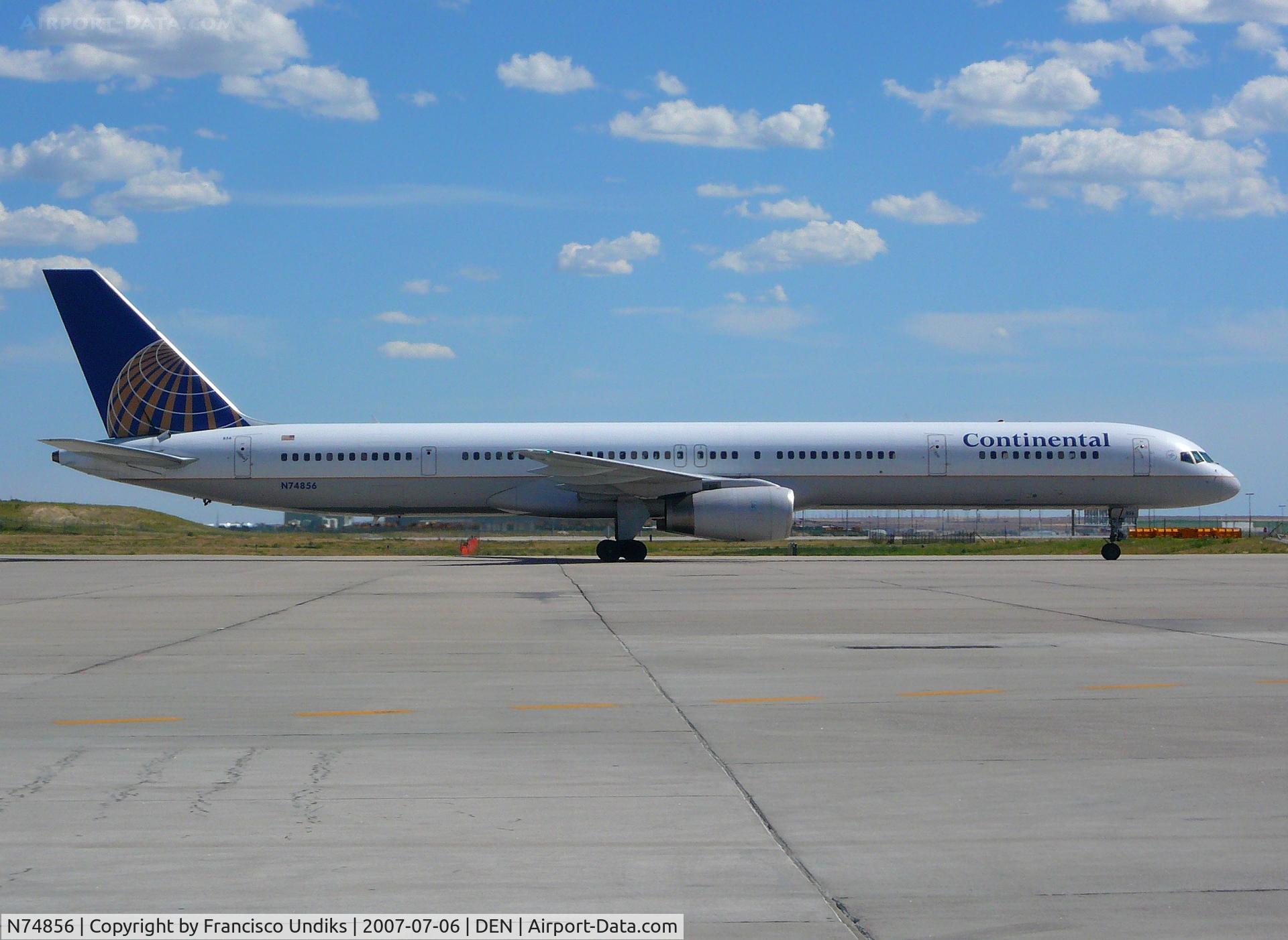N74856, 2004 Boeing 757-324 C/N 32815, Continental Airlines 757-300