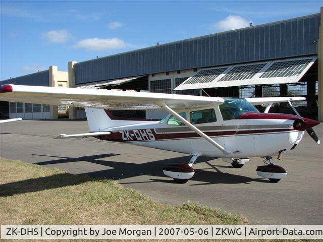 ZK-DHS, 1973 Cessna 172M C/N 17261083, At ZKWG (Wigram Aerodrome) Christchurch New Zealand