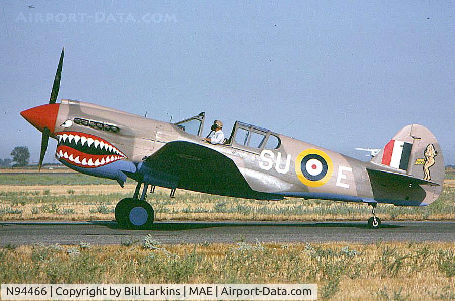 N94466, 1942 Curtiss P-40E C/N AK-899, John Paul flying his P-40E