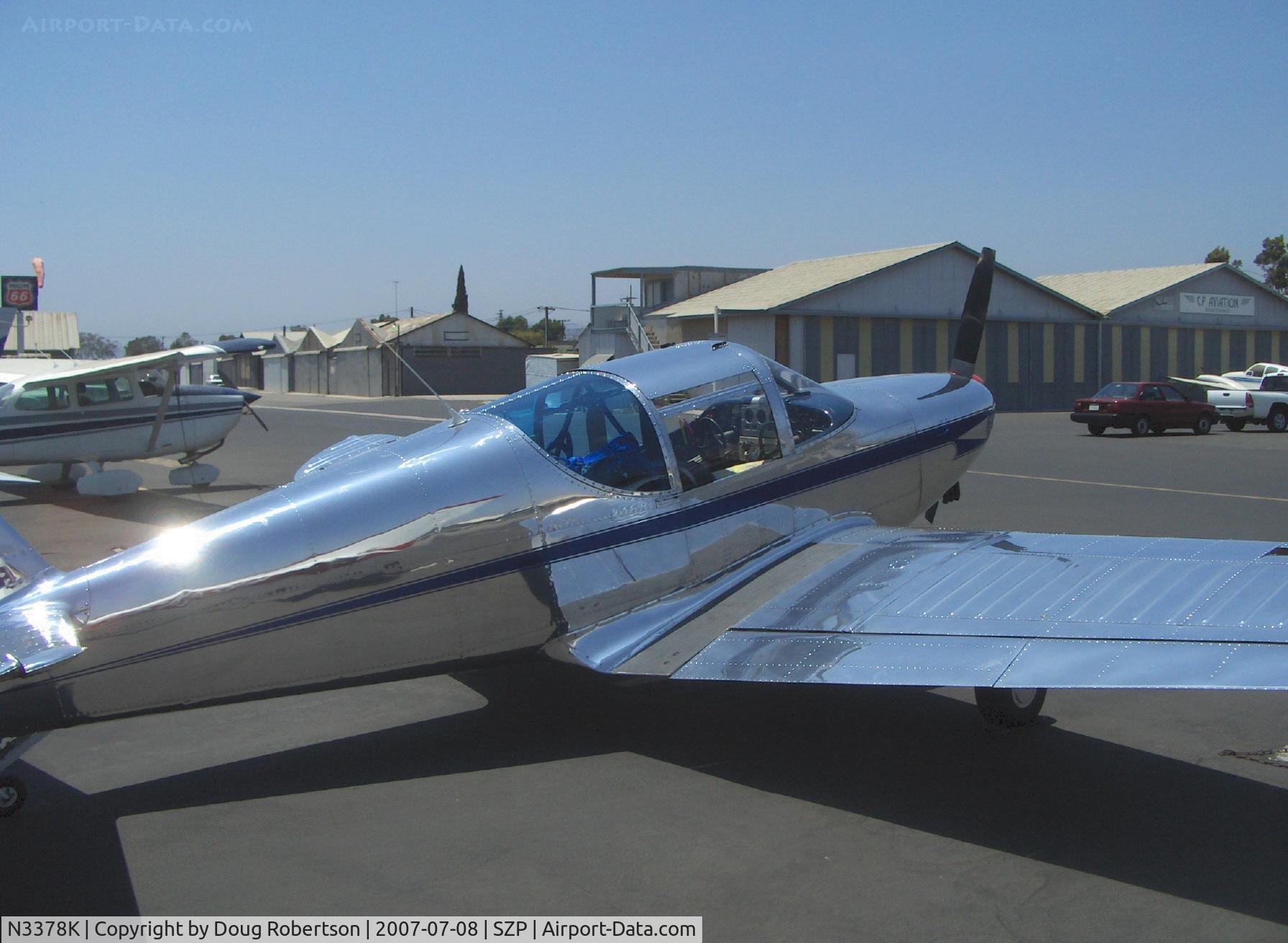 N3378K, 1946 Globe GC-1B Swift C/N 1371, 1946 Globe GC-1BB SWIFT, Continental C125 125 Hp, highly polished absolutely original appearance!