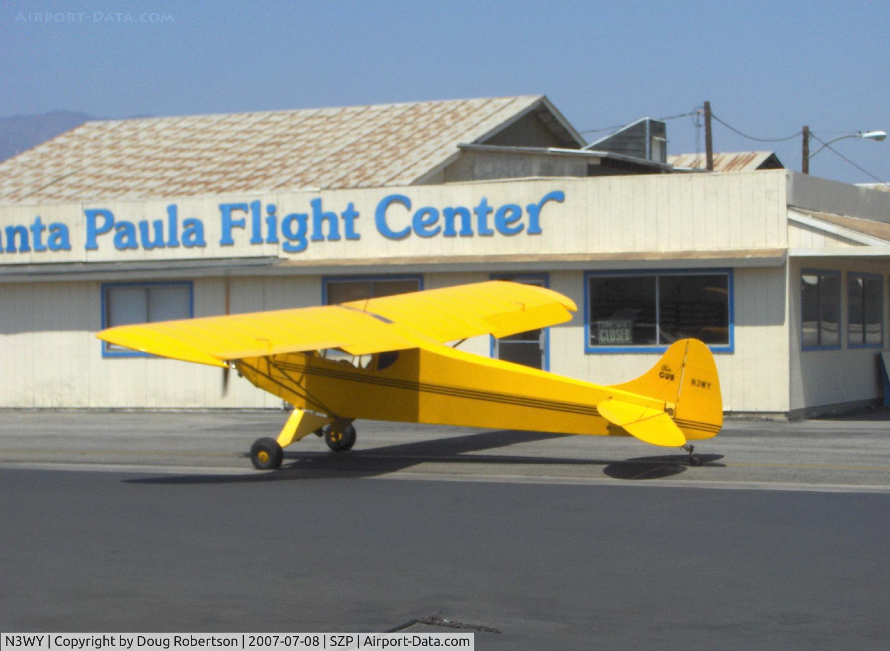 N3WY, 1936 Piper J-2 Cub C/N 935, 1936 Piper (Taylor) J2 CUB, Continental A-40-3 37 Hp at 2,550 rpm, USA 35B airfoil, taxi