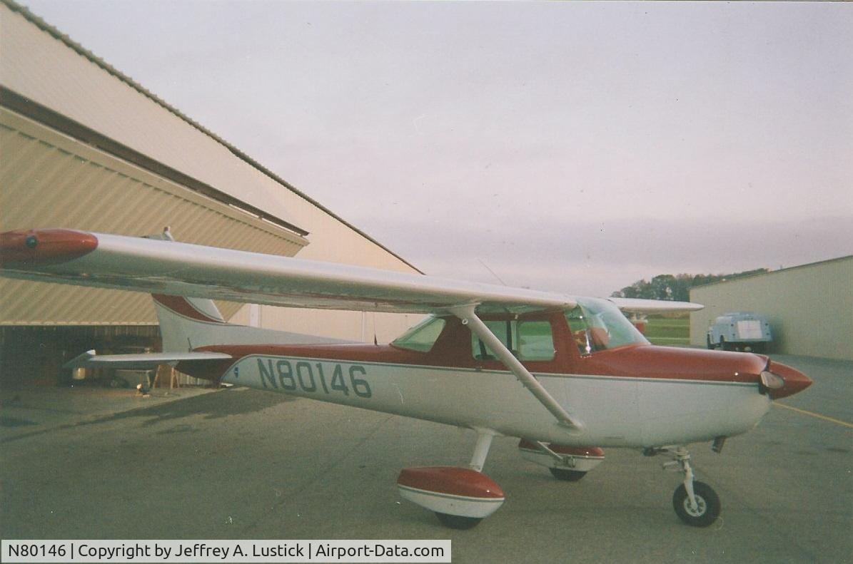 N80146, 1981 Cessna 152 C/N 15285354, Cessna N80146