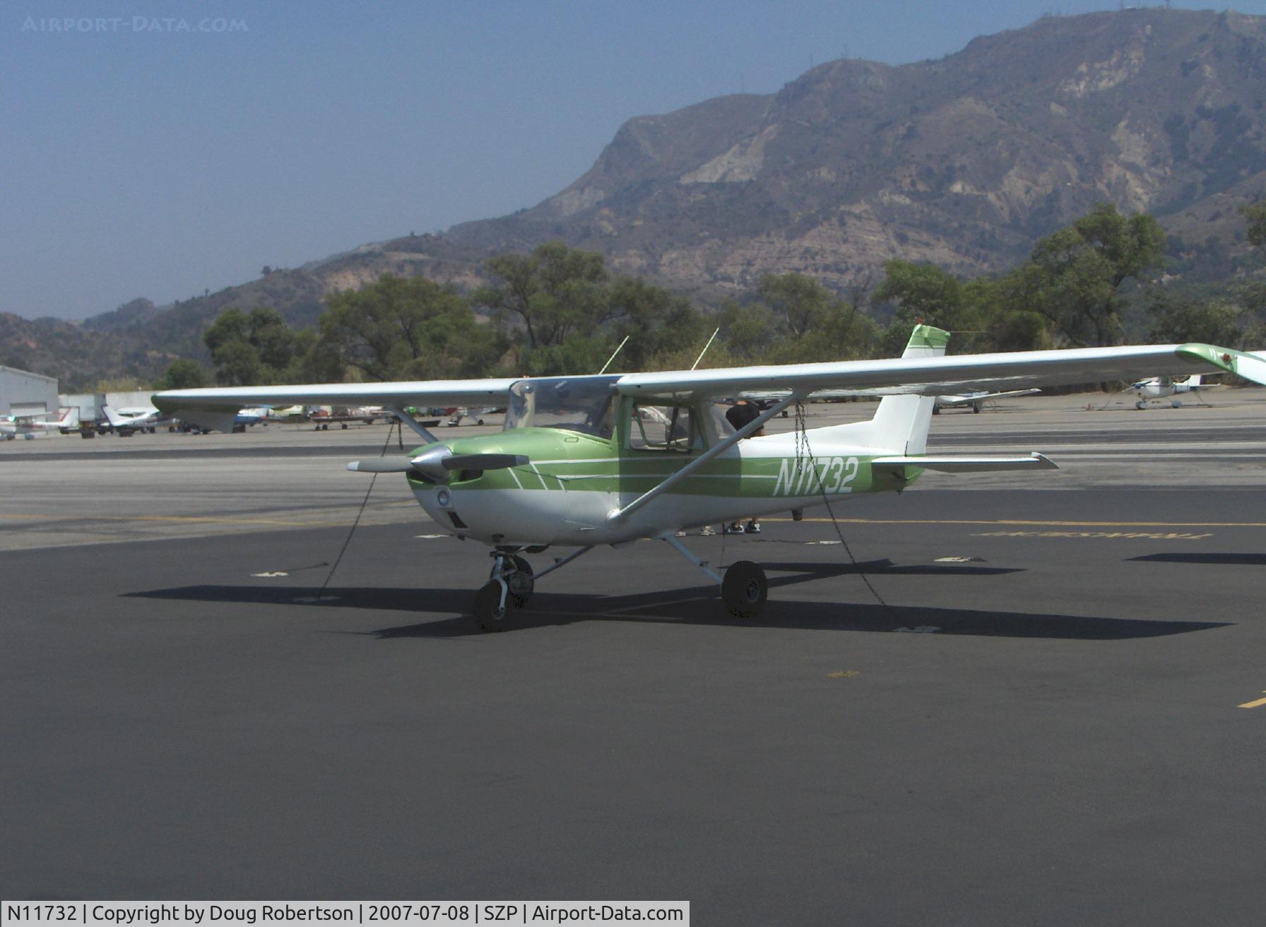 N11732, 1974 Cessna 150L C/N 15075598, 1974 Cessna 150L, Continental O-200 100 Hp, booster tips