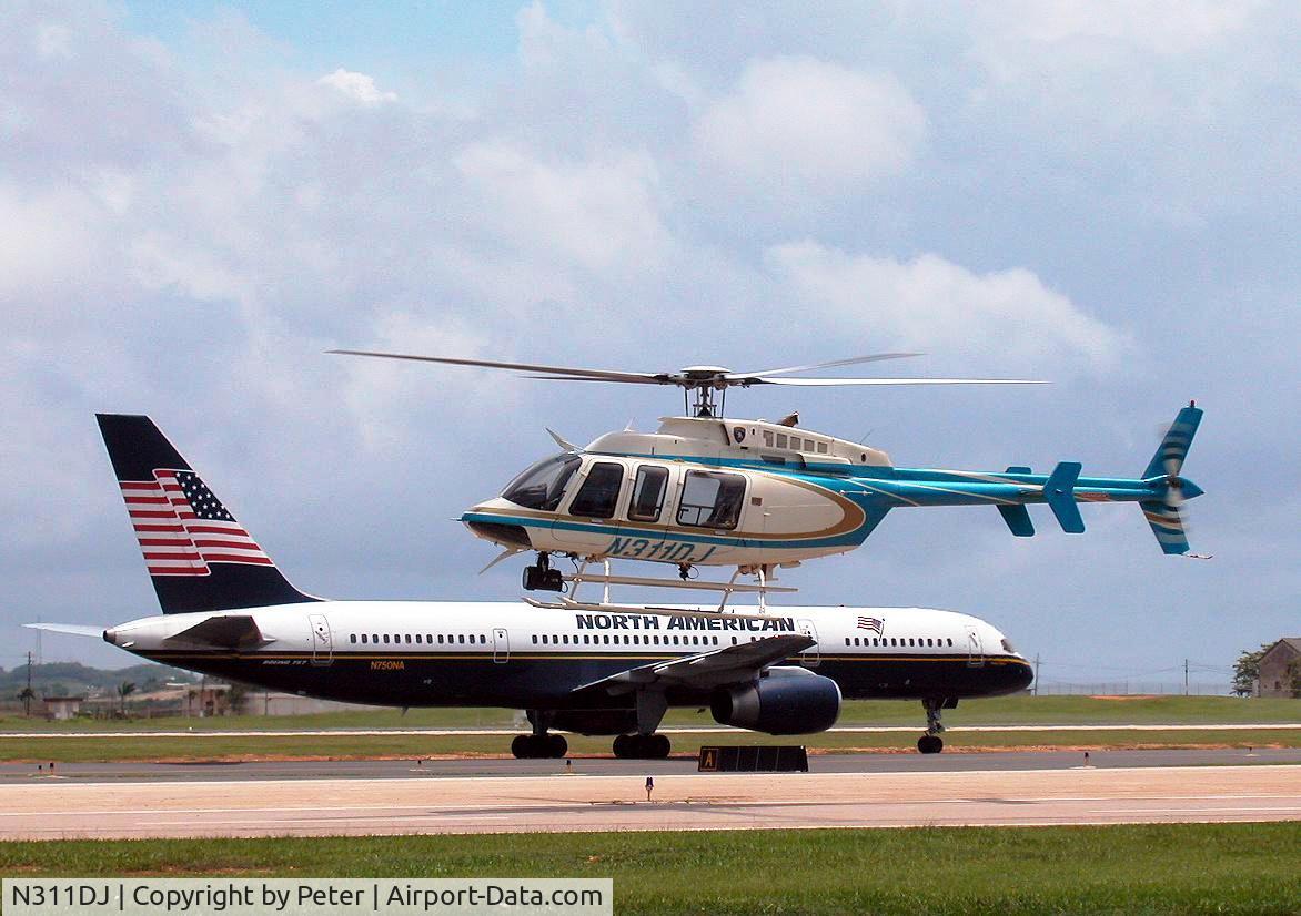 N311DJ, 2000 Bell 407 C/N 53440, This one of 4 new Bell-407 of the Puerto Rico Police