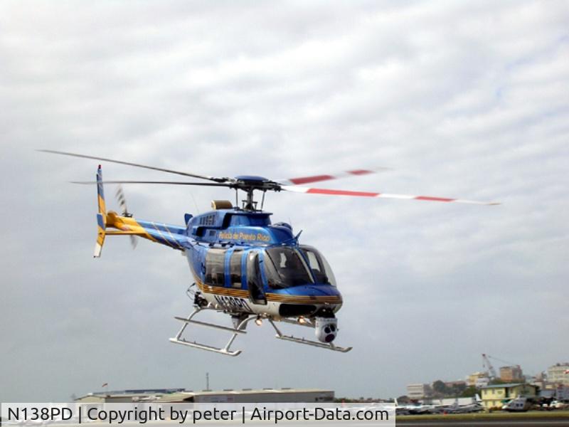 N138PD, 2004 Bell 407 C/N 53630, This one of 4 new Bell-407 of the Puerto Rico Police