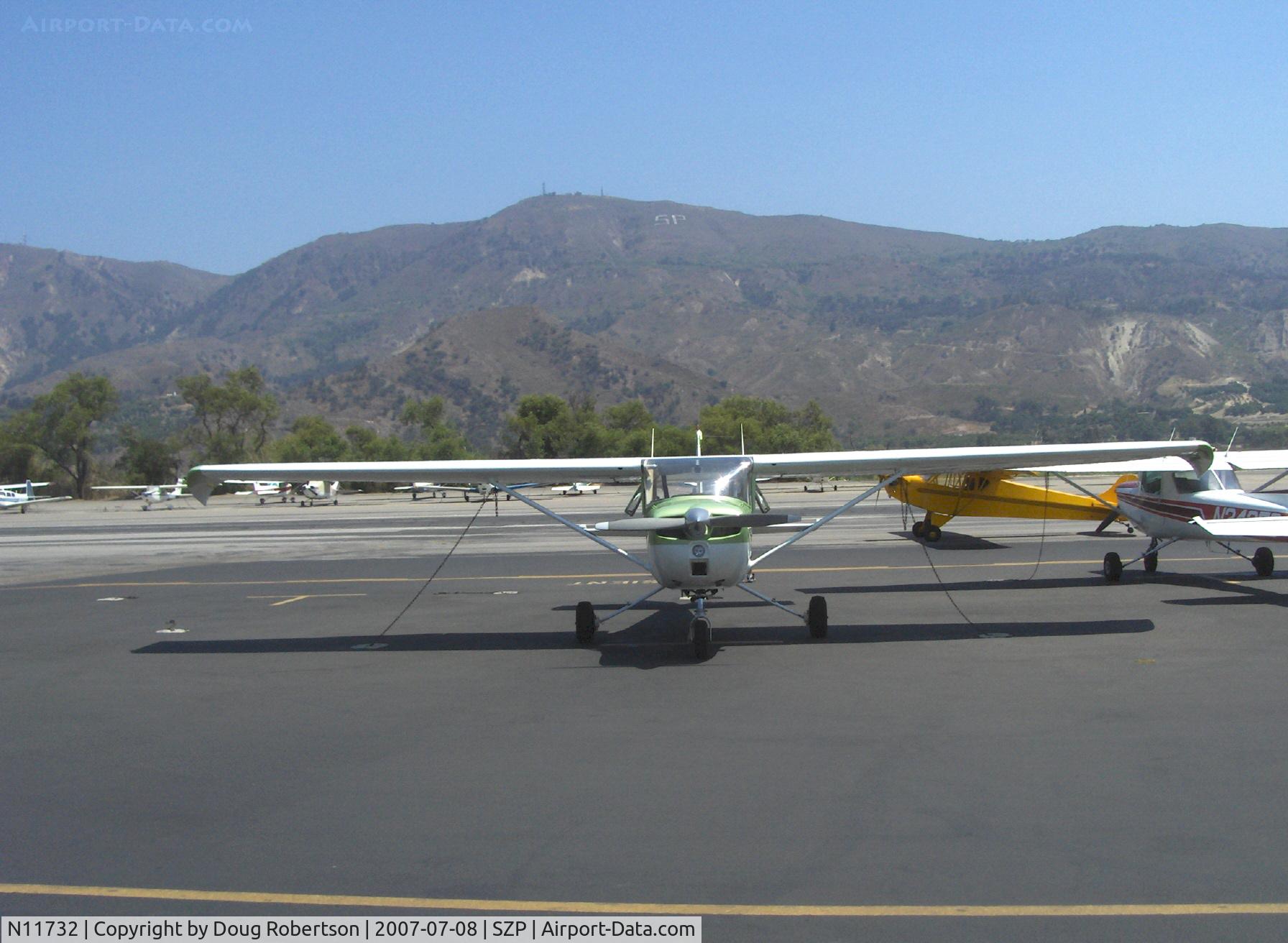 N11732, 1974 Cessna 150L C/N 15075598, 1974 Cessna 150L, Continental O-200 100 Hp, booster tips