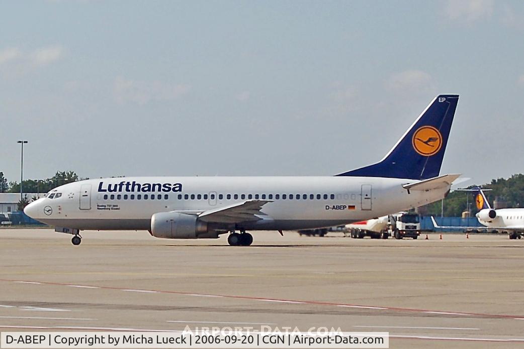 D-ABEP, 1992 Boeing 737-330 C/N 26430, At Cologne/Bonn