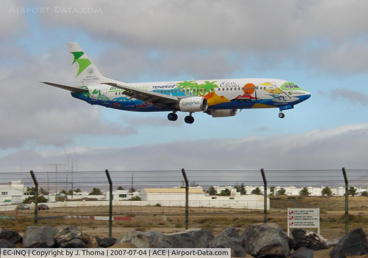 EC-INQ, 1992 Boeing 737-4Q8 C/N 25169, Boeing 737-4Q8