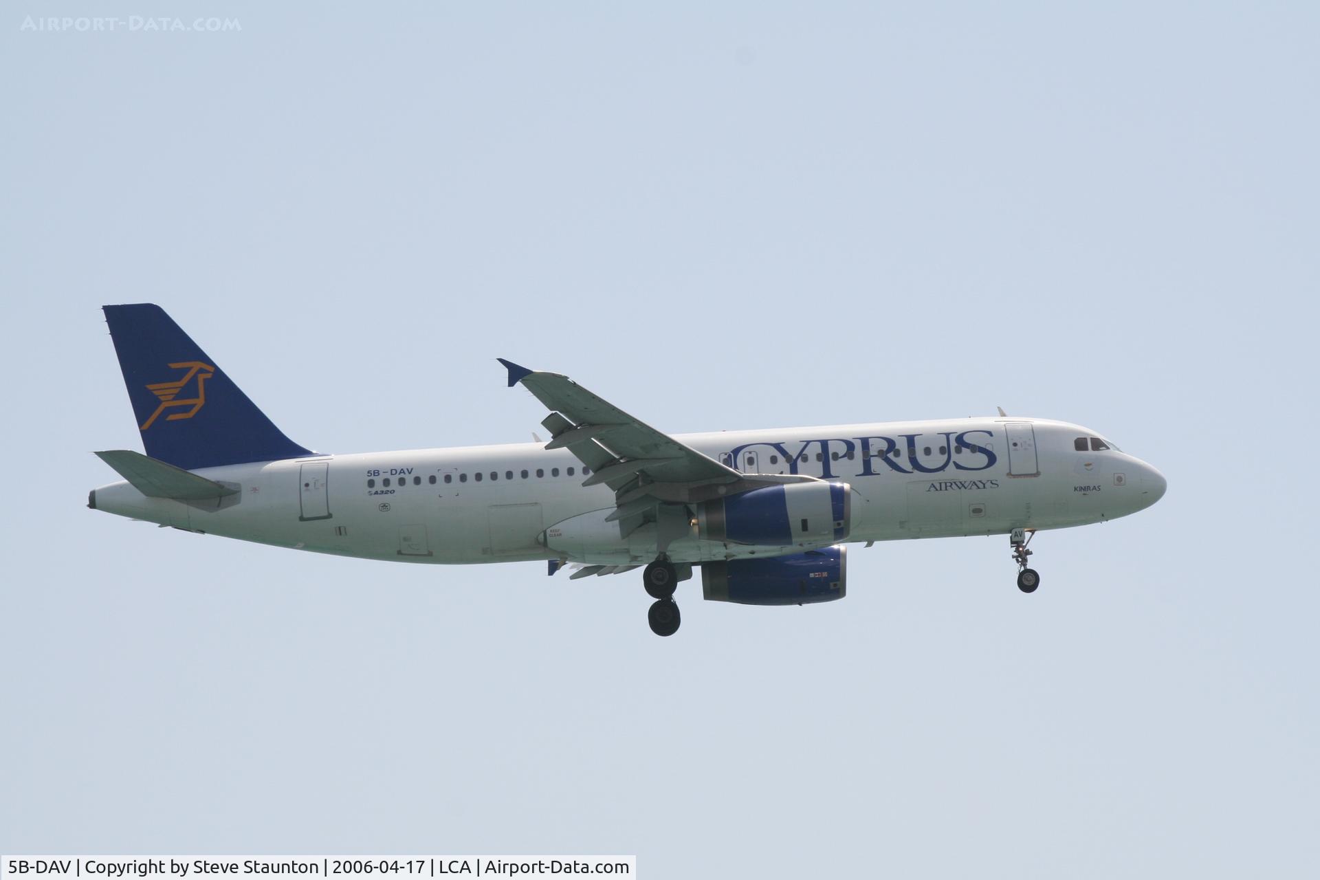 5B-DAV, 1989 Airbus A320-231 C/N 037, Taken on a beach in Larnaca