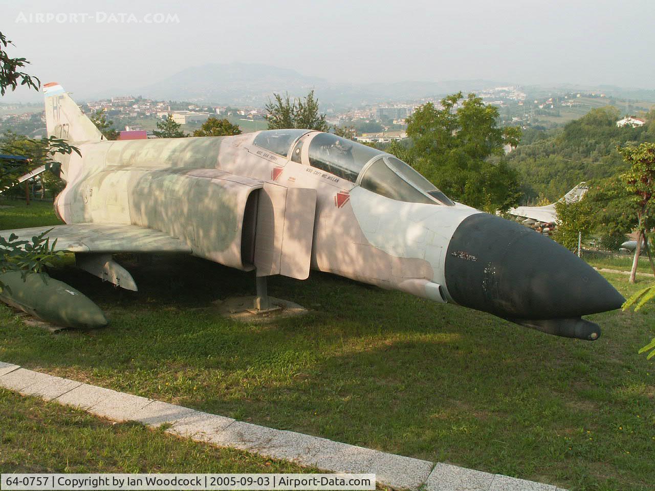 64-0757, 1964 McDonnell F-4C Phantom II C/N 1047, McDonnell-Douglas F-4C/Preserved/Cerbailoa,Emilia-Romagna