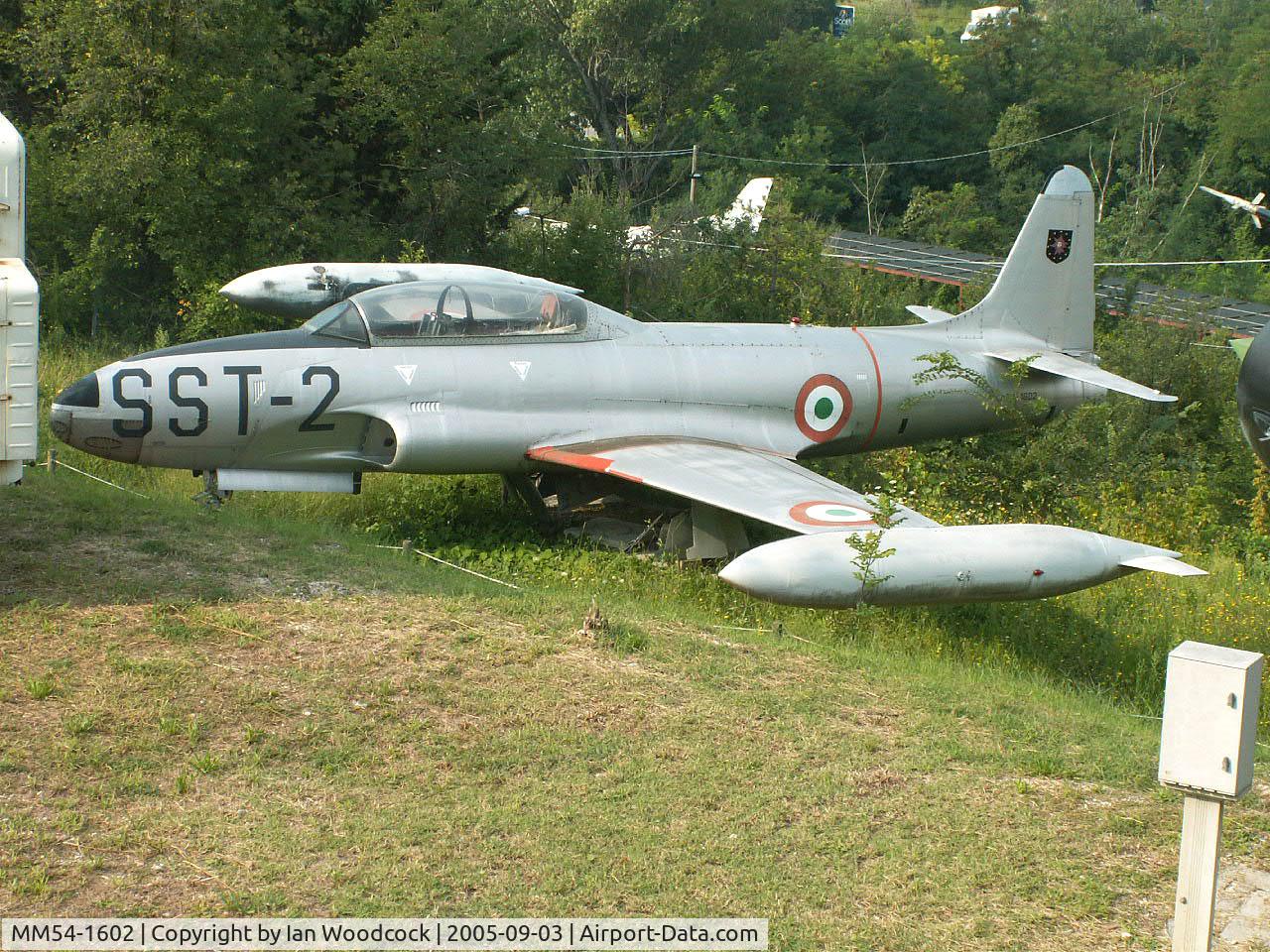 MM54-1602, 1953 Lockheed T-33A-1-LO Shooting Star C/N 580-9338, Lockheed T-33A/Preserved/Cerbaiola,Emilia-Romagna