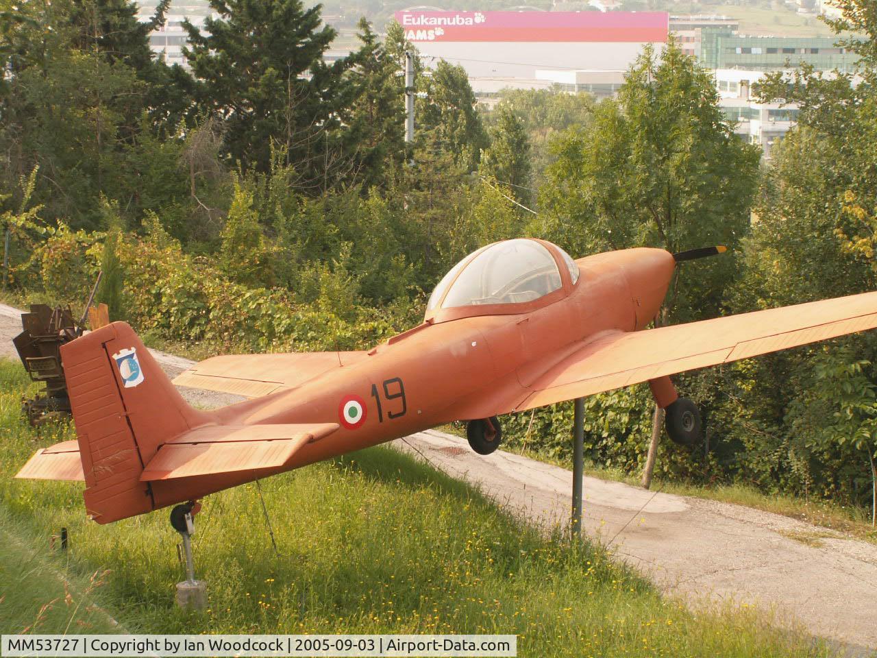 MM53727, Piaggio P-148 C/N 175, Piaggio P-148/Preserved/Cerbaiola,Emilia-Romagna (carries MM43740)