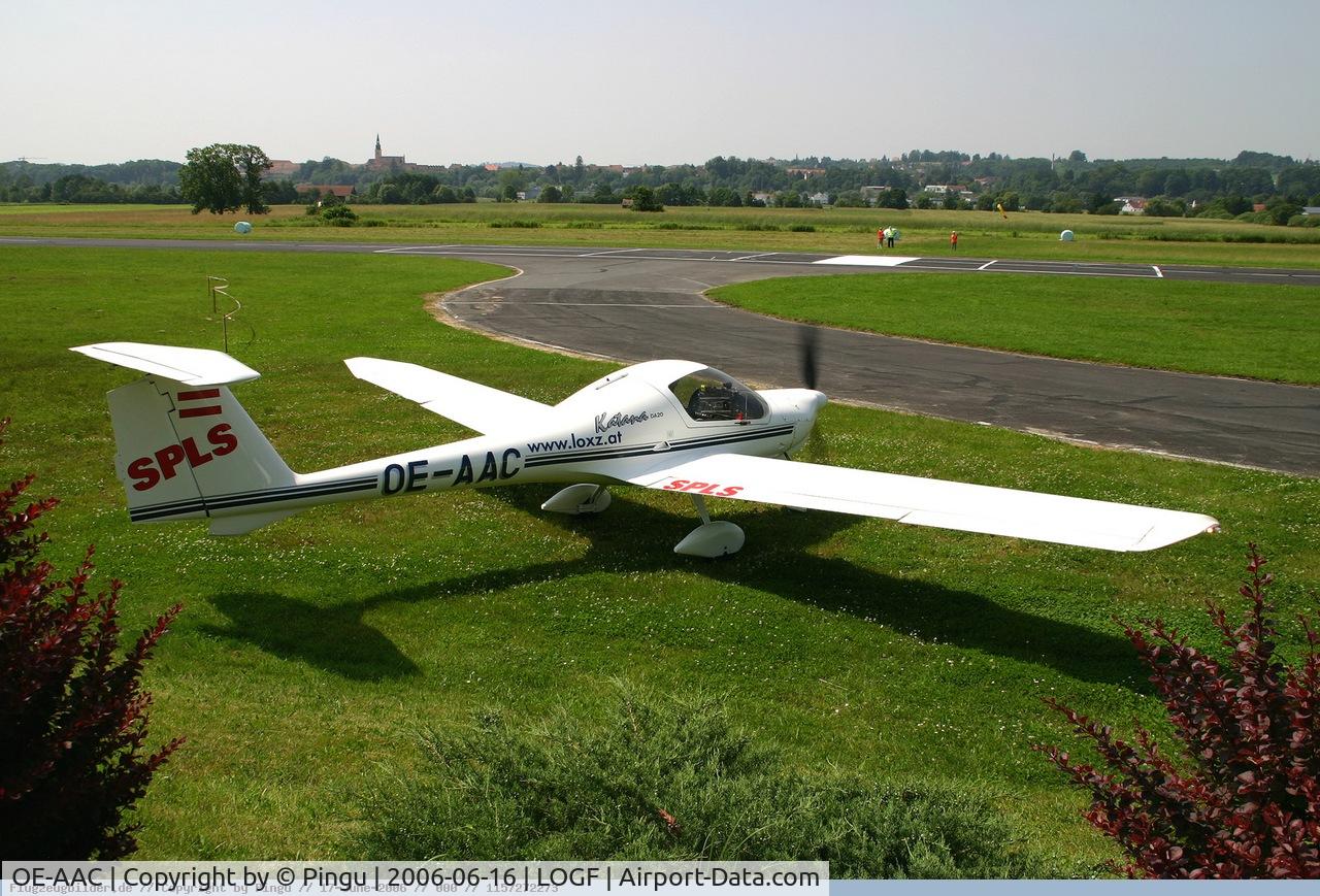 OE-AAC, Diamond DA-20A-1 Katana C/N 10104, ...
