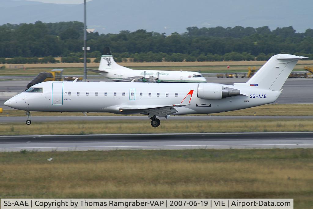 S5-AAE, 1998 Canadair CRJ-200LR (CL-600-2B19) C/N 7170, Adria Airways Canadair Regionaljet
