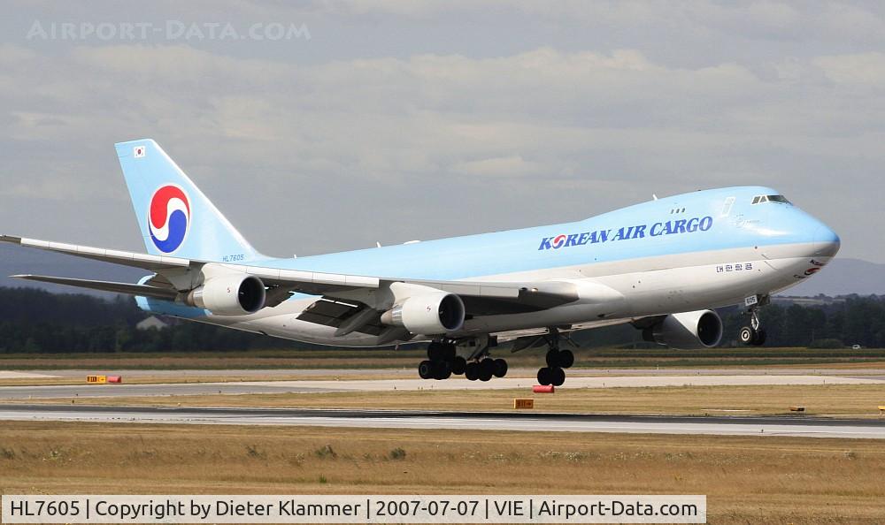HL7605, 2006 Boeing 747-4B5ERF C/N 35526, Korean 747-400 cargo